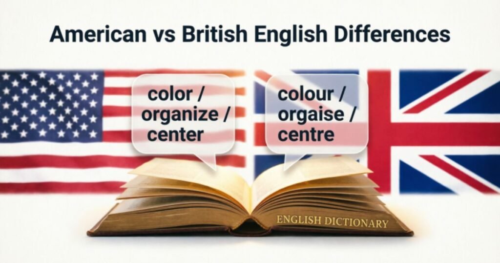 American vs British English Differences