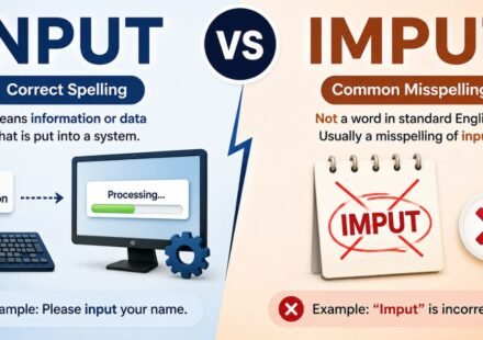 Input vs Imput