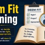 deem-fit-meaning