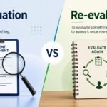 reevaluation-vs-re-evaluation