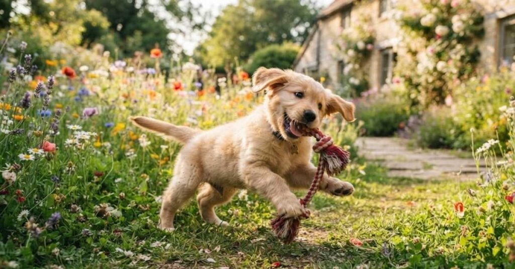 As playful as a puppy
