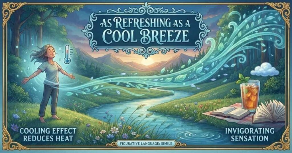 As refreshing as a cool breeze