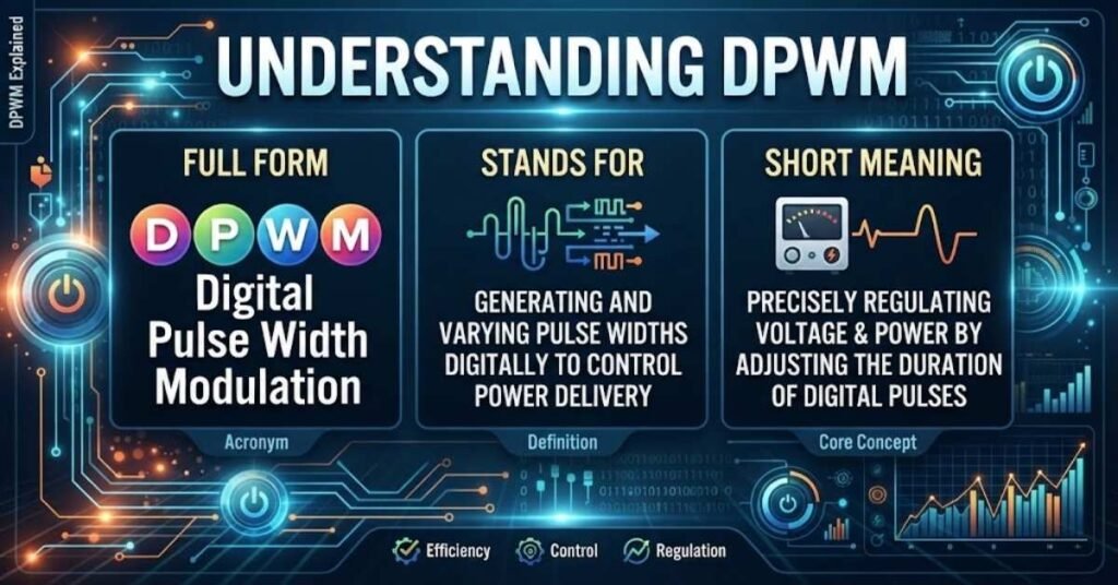 Full Form, Stands For & Short Meaning of DPWM