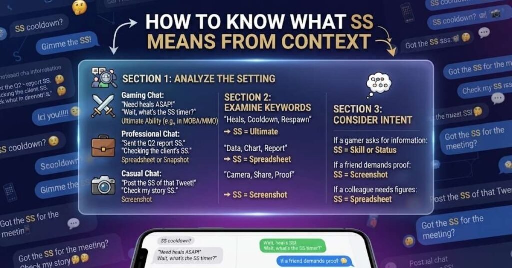 How to Know What SS Means From Context