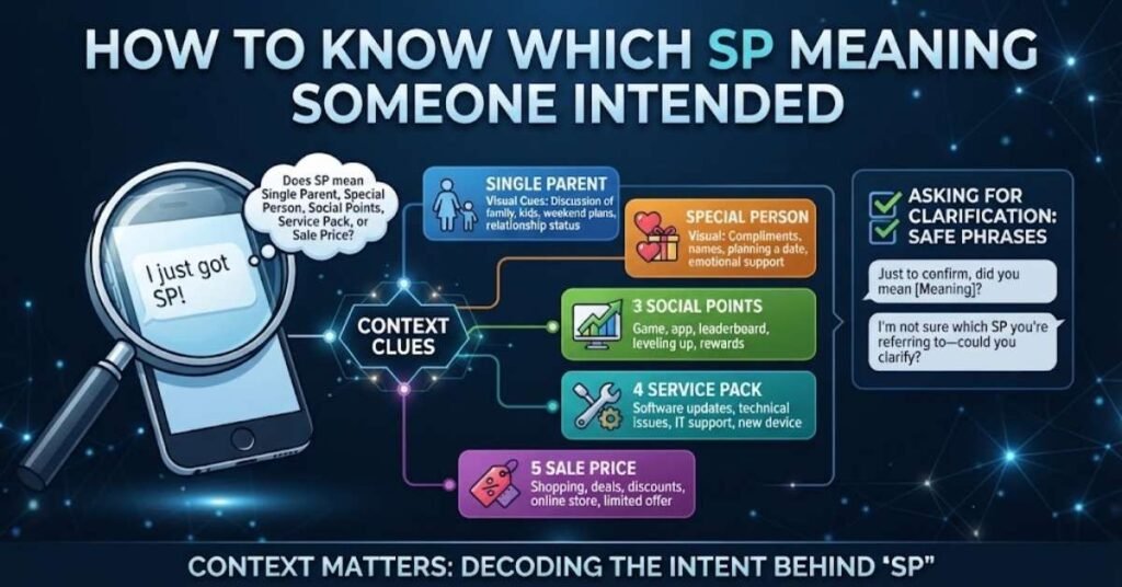 How to Know Which SP Meaning Someone Intended