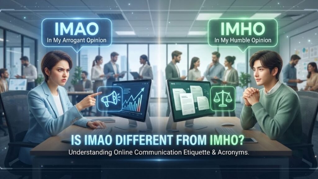 Is IMAO Different From IMHO?