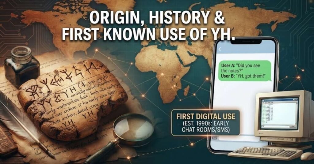 Origin, History & First Known Use of YH