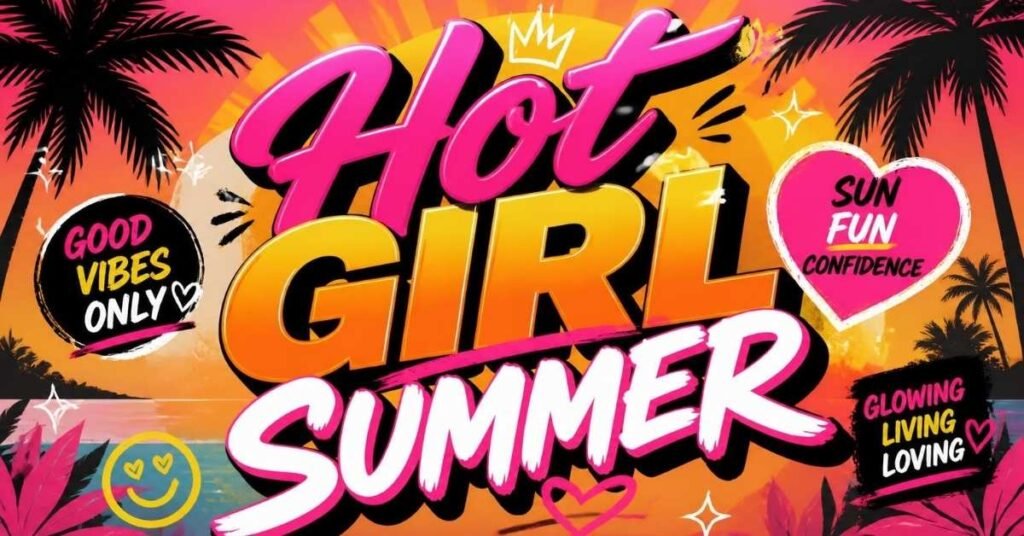 Quick Signs HGS Means "Hot Girl Summer"