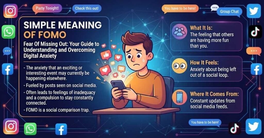 Simple Meaning of FOMO