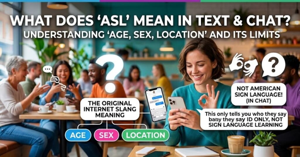 What Does ASL Mean in Text & Chat?