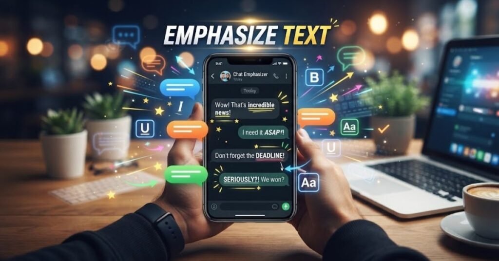 What Does Emphasize Text Mean in Text & Chat?