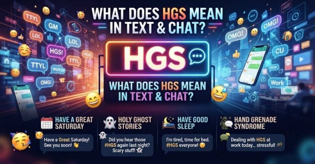 What Does HGS Mean in Text & Chat?