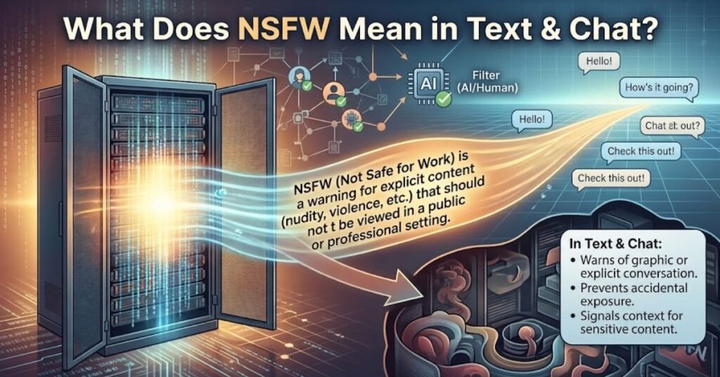 What Does NSFW Mean in Text & Chat?