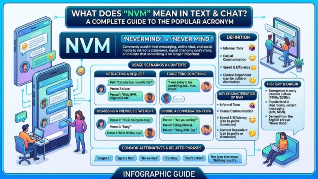 What Does NVM Mean in Text & Chat?