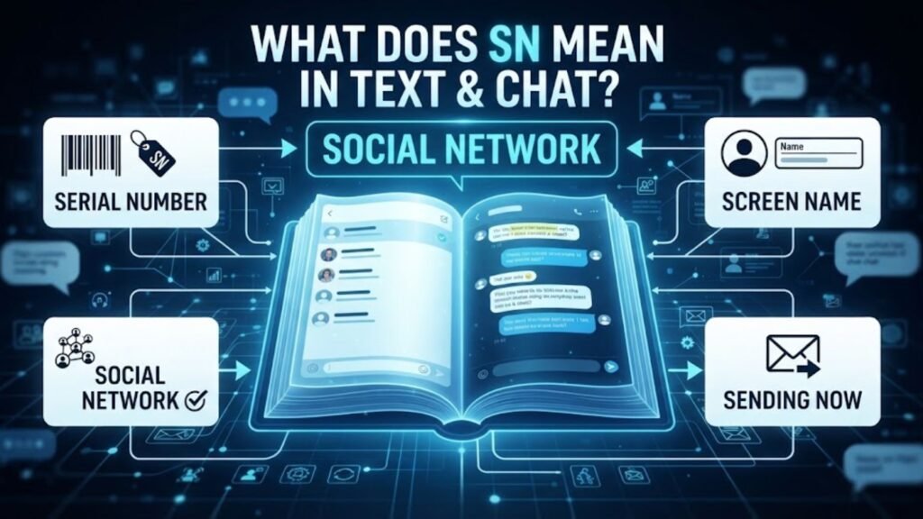 What Does SN Mean in Text & Chat?