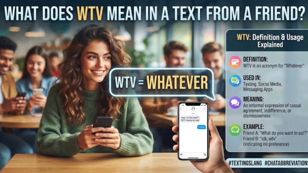 What Does WTV Mean in a Text From a Friend?