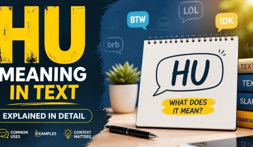 hu meaning in text