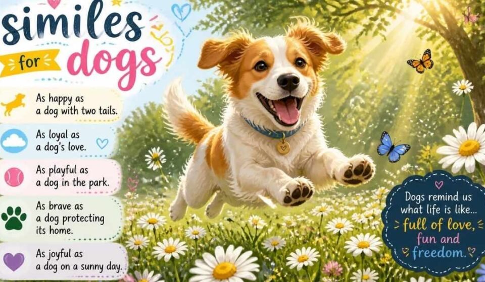 similes for dogs