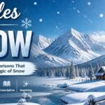 similes for snow