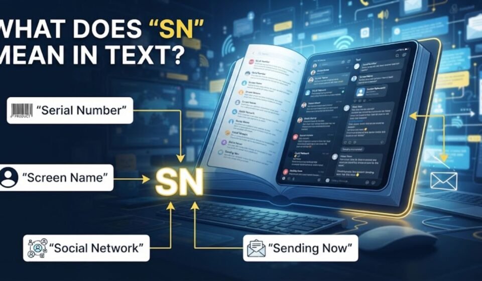 sn meaning in text