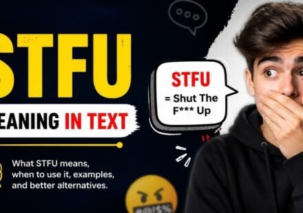 stfu meaning in text