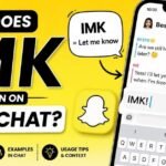 what does imk mean on snapchat